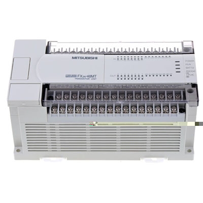 日本三菱 mitsubishi  FX2N-48MT-D  PLC DC電源 24點入24點出 FX2N-48MT-D 優